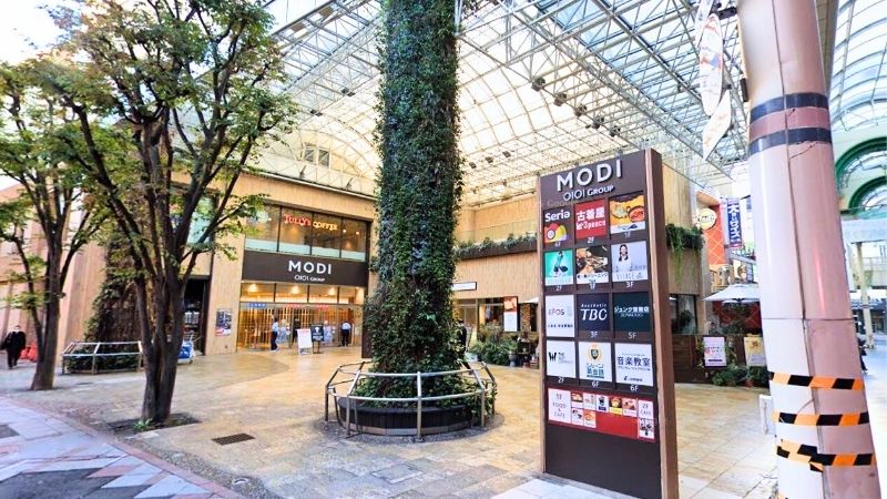 EcoRing_kashiwamoditen エコリング 柏モディ店が入る建物