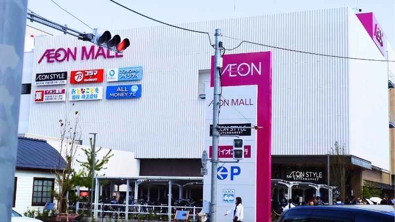 コジマ×ビックカメラ イオンモール仙台上杉店が入る建物