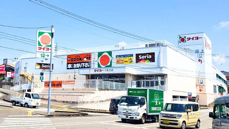 BOOKOFF_taiyokomatsudaiten bookoff タイヨー小松台店外観