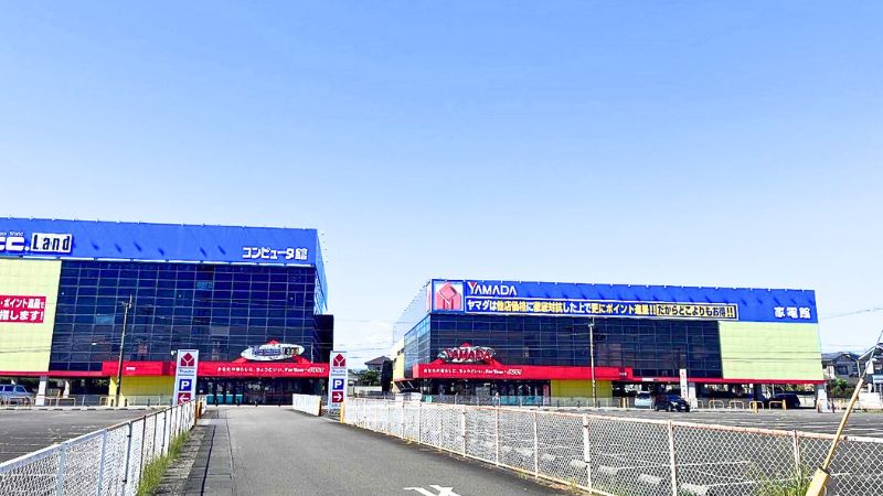 teccland_shinmiyazakihonten_PCkankadenkan ヤマダデンキテックランド新宮崎本店 pc館&家電館外観